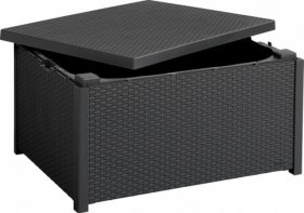 Стол-сундук Арика (Arica storage table) графит в Кудымкаре - kudymkar.ok-mebel.com | фото 2