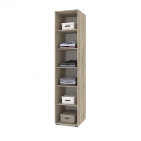 СТОУН С13 Шкаф-пенал (дуб серый/белый) в Кудымкаре - kudymkar.ok-mebel.com | фото 3