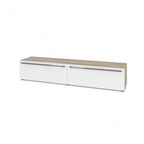 СТОУН С72 Тумба ТВ (серый дуб/белый) в Кудымкаре - kudymkar.ok-mebel.com | фото