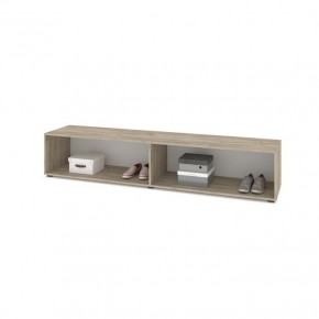 СТОУН С72 Тумба ТВ (серый дуб/белый) в Кудымкаре - kudymkar.ok-mebel.com | фото 3