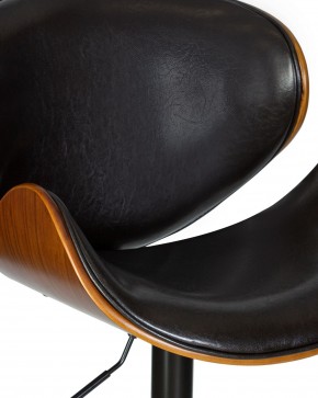 Стул барный DOBRIN JACK BLACK, цвет черный глянец PU ABD 002 в Кудымкаре - kudymkar.ok-mebel.com | фото 3