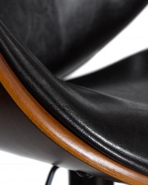 Стул барный DOBRIN JACK BLACK, цвет черный глянец PU ABD 002 в Кудымкаре - kudymkar.ok-mebel.com | фото 9