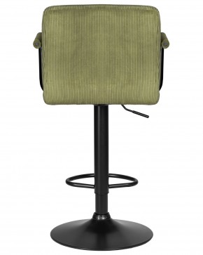 Стул барный DOBRIN KRUGER ARM BLACK, зеленый вельвет (LAR-E2041-7) в Кудымкаре - kudymkar.ok-mebel.com | фото 5