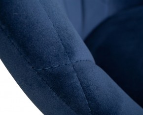 Стул барный DOBRIN LOGAN BLACK, синий велюр (MJ9-117) в Кудымкаре - kudymkar.ok-mebel.com | фото 10