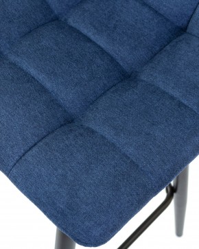 Стул барный DOBRIN NICOLE, черные матовые ножки, синяя ткань (UF860-14B) в Кудымкаре - kudymkar.ok-mebel.com | фото 8