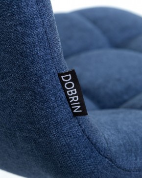 Стул барный DOBRIN NICOLE, черные матовые ножки, синяя ткань (UF860-14B) в Кудымкаре - kudymkar.ok-mebel.com | фото 9