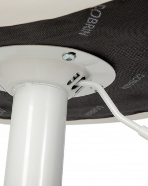 Стул барный DOBRIN TAILOR WHITE, белый PU в Кудымкаре - kudymkar.ok-mebel.com | фото 7