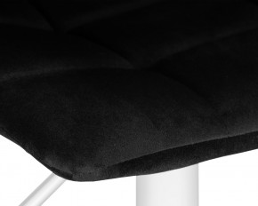 Стул барный DOBRIN TAILOR WHITE, черный велюр (MJ9-101) в Кудымкаре - kudymkar.ok-mebel.com | фото 7