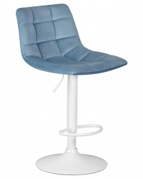 Стул барный DOBRIN TAILOR WHITE, пудрово-голубой велюр (MJ9-74) в Кудымкаре - kudymkar.ok-mebel.com | фото 2