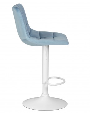 Стул барный DOBRIN TAILOR WHITE, пудрово-голубой велюр (MJ9-74) в Кудымкаре - kudymkar.ok-mebel.com | фото 3