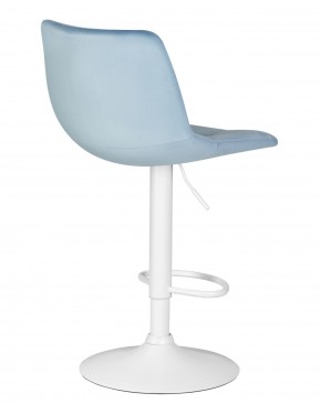 Стул барный DOBRIN TAILOR WHITE, пудрово-голубой велюр (MJ9-74) в Кудымкаре - kudymkar.ok-mebel.com | фото 4