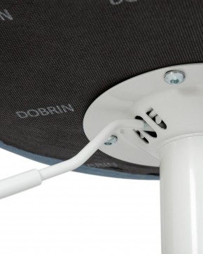 Стул барный DOBRIN TAILOR WHITE, пудрово-голубой велюр (MJ9-74) в Кудымкаре - kudymkar.ok-mebel.com | фото 7