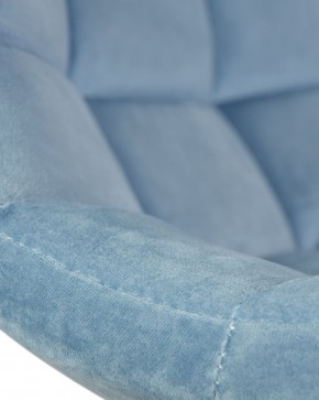 Стул барный DOBRIN TAILOR WHITE, пудрово-голубой велюр (MJ9-74) в Кудымкаре - kudymkar.ok-mebel.com | фото 8