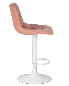 Стул барный DOBRIN TAILOR WHITE, пудрово-розовый велюр (MJ9-32) в Кудымкаре - kudymkar.ok-mebel.com | фото 3