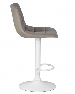 Стул барный DOBRIN TAILOR WHITE, серый велюр (MJ9-75) в Кудымкаре - kudymkar.ok-mebel.com | фото 3