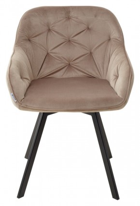 Стул GALE 360 град. поворот. BLUVEL-40 BEIGE, велюр/ черный каркас, М-City в Кудымкаре - kudymkar.ok-mebel.com | фото 6