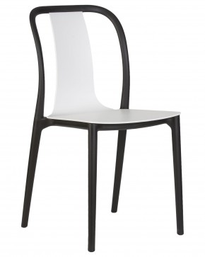 Стул обеденный DOBRIN ADAM, черный/белый в Кудымкаре - kudymkar.ok-mebel.com | фото