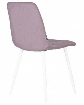Стул обеденный DOBRIN CHILLY ROMBO, Лавандовый Simple 48, основание белый в Кудымкаре - kudymkar.ok-mebel.com | фото 4