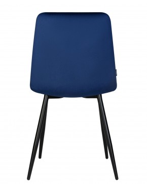 Стул обеденный DOBRIN CHILLY, Темно-синий Holland 60, основание черное в Кудымкаре - kudymkar.ok-mebel.com | фото 5
