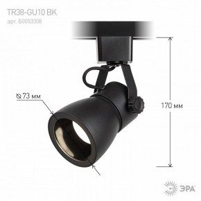 Светильник на штанге Эра  TR38-GU10 BK в Кудымкаре - kudymkar.ok-mebel.com | фото 7
