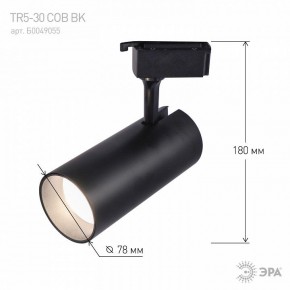 Светильник на штанге Эра  TR5-30 COB BK в Кудымкаре - kudymkar.ok-mebel.com | фото 5