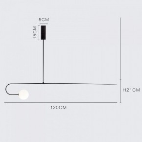 Светильник на штанге Imperiumloft LINES LINES-07 в Кудымкаре - kudymkar.ok-mebel.com | фото 3