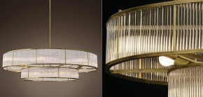 Светильник на штанге Imperiumloft RH Marais Round Chandelier 40,2668 в Кудымкаре - kudymkar.ok-mebel.com | фото 2
