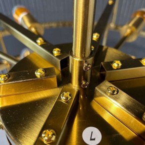 Светильник на штанге Imperiumloft RH Marais Round Chandelier 40,2668 в Кудымкаре - kudymkar.ok-mebel.com | фото 5