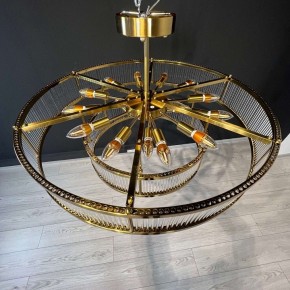 Светильник на штанге Imperiumloft RH Marais Round Chandelier 40,2668 в Кудымкаре - kudymkar.ok-mebel.com | фото 8