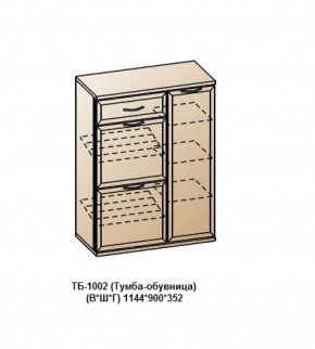 ТБ-1002 (Тумба-обувница) в Кудымкаре - kudymkar.ok-mebel.com | фото