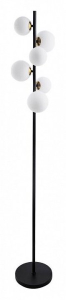 Торшер Arte Lamp Gemini A2243PN-6BK в Кудымкаре - kudymkar.ok-mebel.com | фото