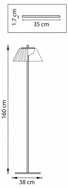 Торшер Lightstar Napoli 794718 в Кудымкаре - kudymkar.ok-mebel.com | фото 6