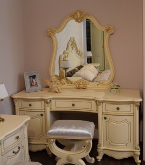 Туалетный стол + Зеркало Мона Лиза (крем) в Кудымкаре - kudymkar.ok-mebel.com | фото 6