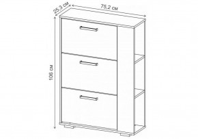 Тумба для обуви Эдеа-1 в Кудымкаре - kudymkar.ok-mebel.com | фото 4