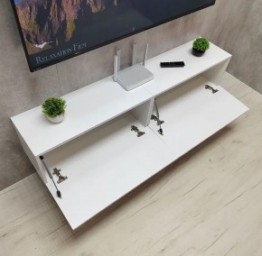 Тумба подвесная под ТВ LINES MTV1-MA 750 Белый глянец (Белый-M 10.1.1) в Кудымкаре - kudymkar.ok-mebel.com | фото 11
