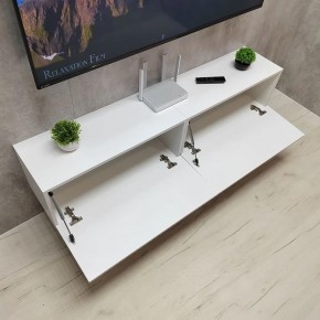 Тумба подвесная под ТВ LINES MTV1-MA 750 Белый матовый (Белый-M 10.1.2) в Кудымкаре - kudymkar.ok-mebel.com | фото 10