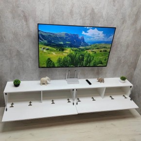 Тумба подвесная под ТВ LINES MTV4-MA 1150 Белый матовый (Белый-M 10.1.2) в Кудымкаре - kudymkar.ok-mebel.com | фото 11