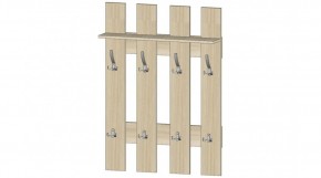Вешалка 800 (ясень шимо светлый) в Кудымкаре - kudymkar.ok-mebel.com | фото