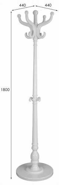 Вешалка-стойка В 1Н в Кудымкаре - kudymkar.ok-mebel.com | фото 7