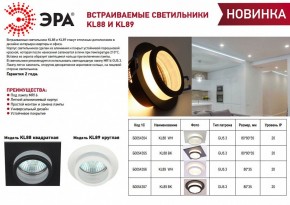 Встраиваемый светильник Эра KL88 BK Б0054355 в Кудымкаре - kudymkar.ok-mebel.com | фото 4