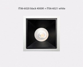 Встраиваемый светильник Italline IT06-6020 IT06-6020 black 4000K + IT06-6021 black в Кудымкаре - kudymkar.ok-mebel.com | фото 3