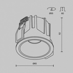 Встраиваемый светильник Maytoni Alfa LED DL043-01-10W2.7K-RD-W в Кудымкаре - kudymkar.ok-mebel.com | фото 10