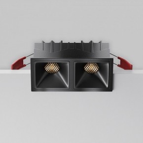 Встраиваемый светильник Maytoni Alfa LED DL043-02-10W3K-SQ-B-1 в Кудымкаре - kudymkar.ok-mebel.com | фото 2