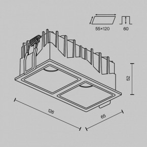 Встраиваемый светильник Maytoni Alfa LED DL043-02-10W3K-SQ-W-1 в Кудымкаре - kudymkar.ok-mebel.com | фото 10