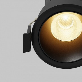 Встраиваемый светильник Maytoni Dip DL115-10W-2.7K-B в Кудымкаре - kudymkar.ok-mebel.com | фото 10