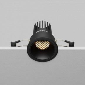 Встраиваемый светильник Maytoni Dip DL115-10W-2.7K-B в Кудымкаре - kudymkar.ok-mebel.com | фото 7