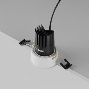 Встраиваемый светильник Maytoni Dip DL115-10W-2.7K-W в Кудымкаре - kudymkar.ok-mebel.com | фото 6