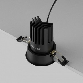 Встраиваемый светильник Maytoni Dip DL117-15W-2.7K-B в Кудымкаре - kudymkar.ok-mebel.com | фото 11
