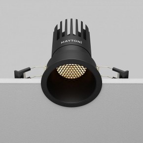Встраиваемый светильник Maytoni Dip DL118-15W-2.7K-B в Кудымкаре - kudymkar.ok-mebel.com | фото 6