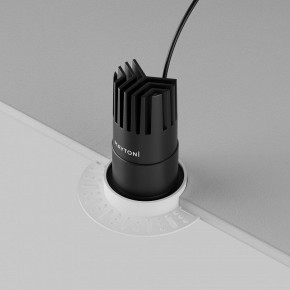 Встраиваемый светильник Maytoni Dip DL120-10W-2.7K-TRS-B в Кудымкаре - kudymkar.ok-mebel.com | фото 6
